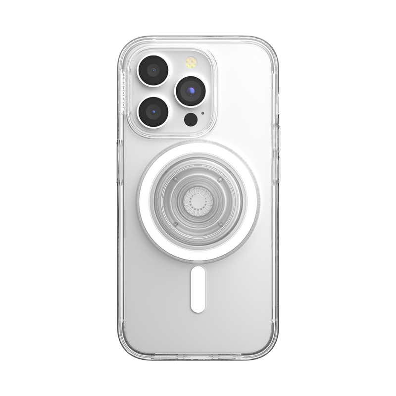 スーパー クリア MagSafe ポップケース（iPhone 15 Pro）