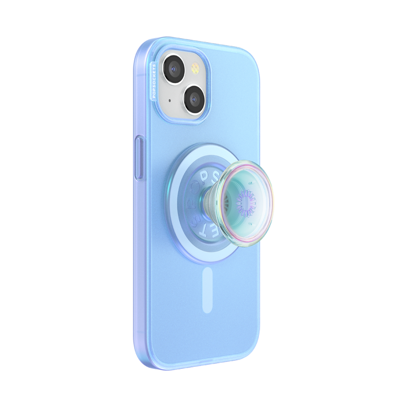 オパール ブルー MagSafe ポップケース（iPhone 15）