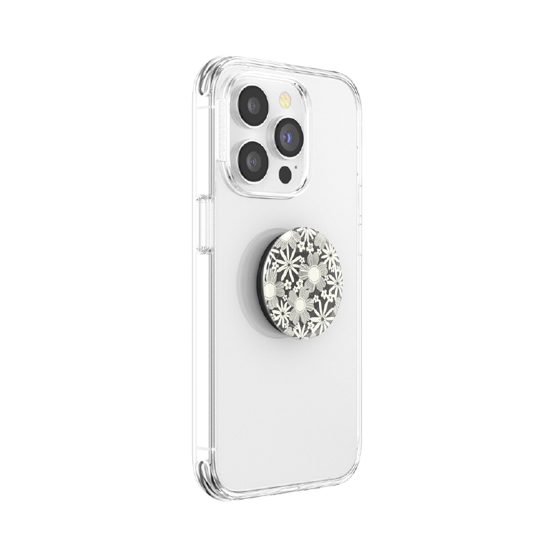 モノクロ フラワー プラント ポップグリップ