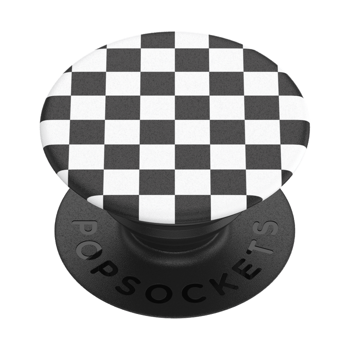 モノクロ チェッカー OGプリント ポップグリップ, PopSockets