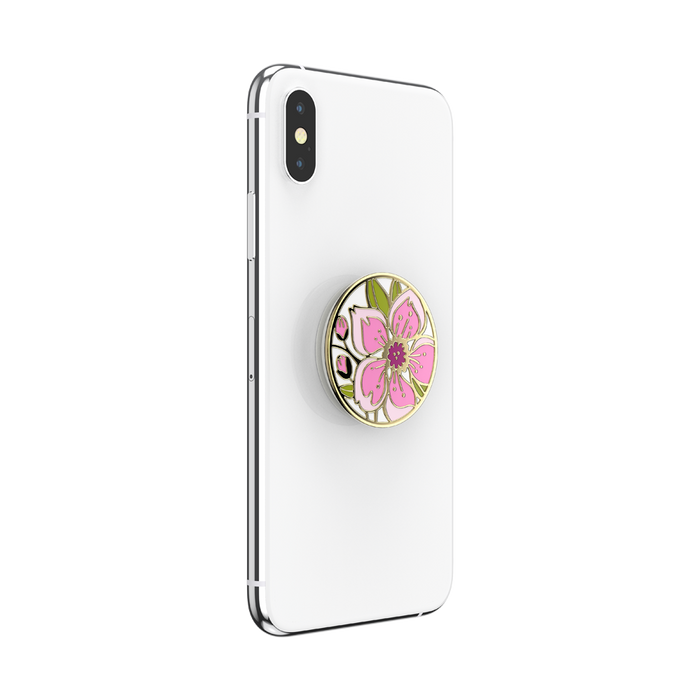 クラシック桜 エナメル ポップグリップ, PopSockets