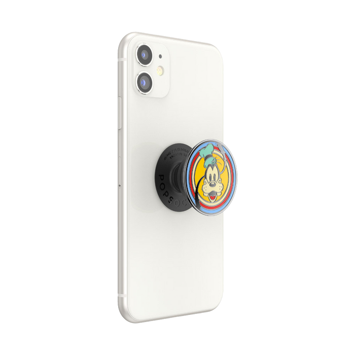 ディズニー ヴィンテージ グーフィー エナメル ポップグリップ, PopSockets