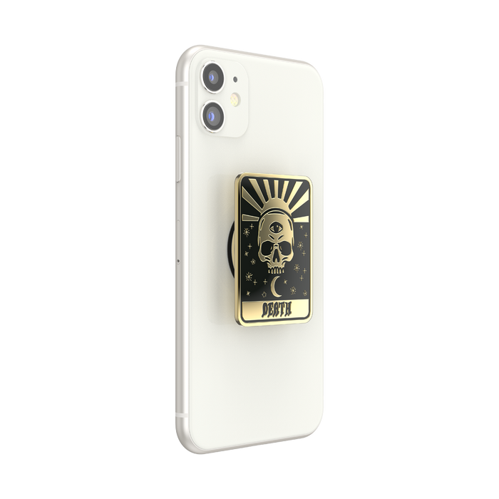 タロットカード 死神 エナメル ポップグリップ, PopSockets
