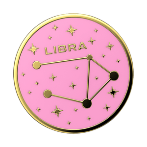 てんびん座 星座 エナメル ポップグリップ, PopSockets