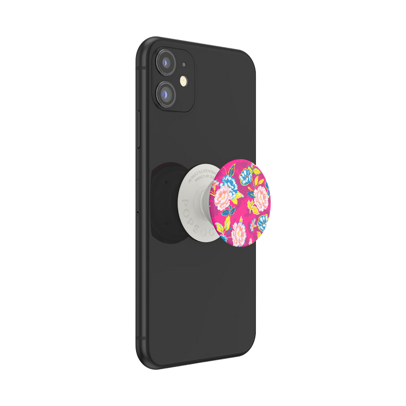 ピンクのお花畑 ポップグリップ