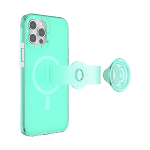 ミント MagSafe ポップケース（iPhone 12 Pro Max）, PopSockets