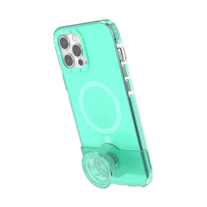 ミント MagSafe ポップケース（iPhone 12/12 Pro）, PopSockets