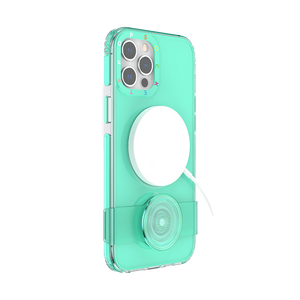 ミント MagSafe ポップケース（iPhone 12 Pro Max）, PopSockets