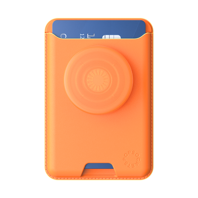 マンダリン オレンジ ソフト MagSafe ポップウォレット+