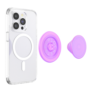 オパール ピンク MagSafe ラウンド ポップグリップ, PopSockets