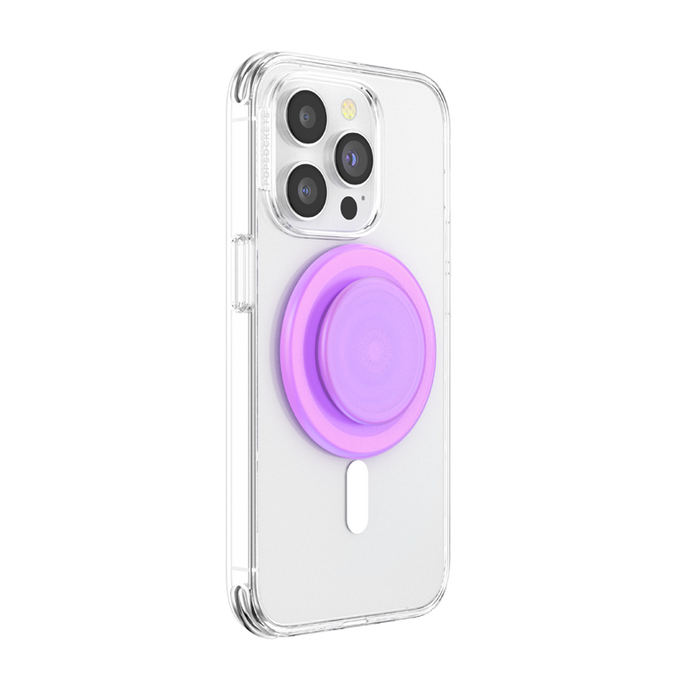 オパール ピンク MagSafe ラウンド ポップグリップ, PopSockets