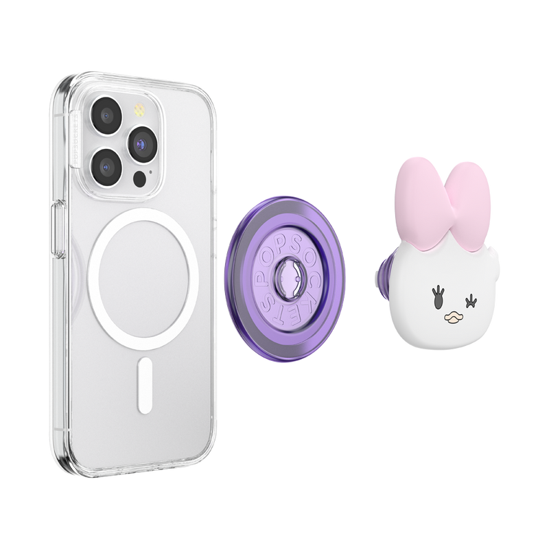 ディズニー 3D Kawaii デイジー MagSafe ラウンド ポップグリップ