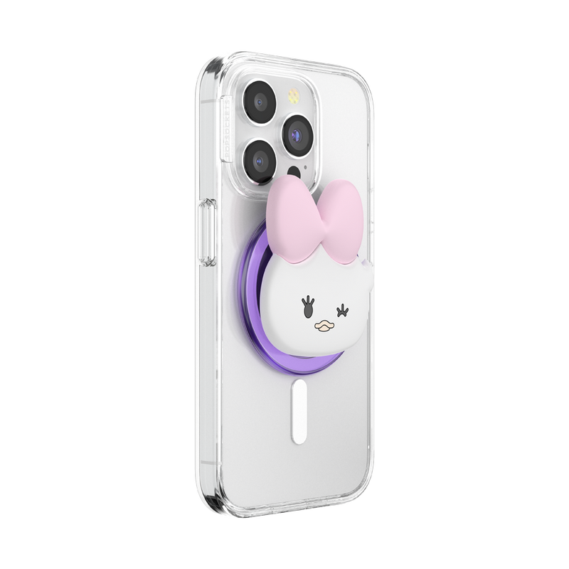 ディズニー 3D Kawaii デイジー MagSafe ラウンド ポップグリップ