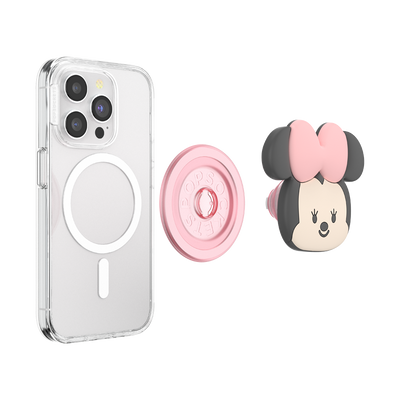 ディズニー 3D Kawaii ミニー  MagSafe ラウンド ポップグリップ