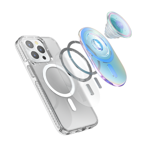 オパール ブルー MagSafe ポップグリップ, PopSockets