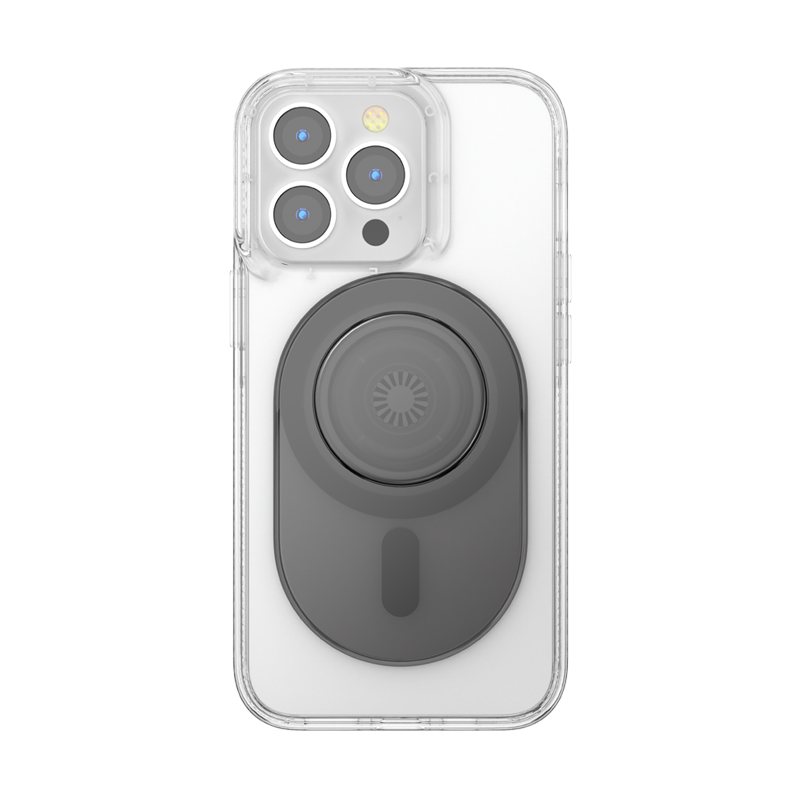 黒 クリア MagSafe ポップグリップ