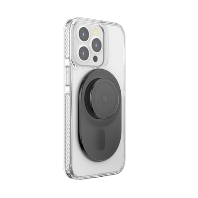 黒 クリア MagSafe ポップグリップ