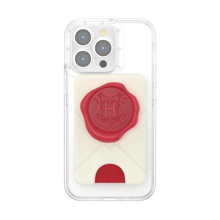 ハリー ポッター ホグワーツの手紙 MagSafe ポップウォレット+, PopSockets
