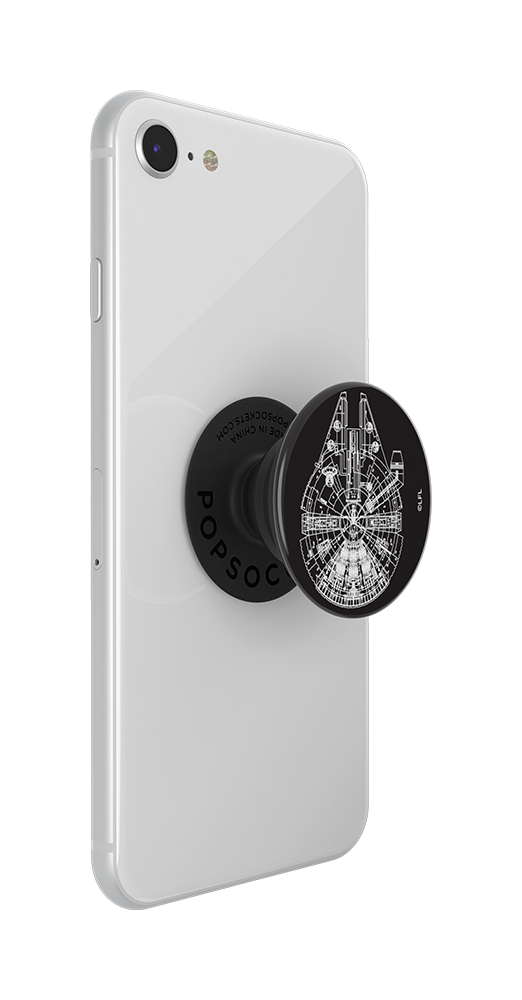 スター ウォーズ 3D ミレニアムファルコン ポップグリップ, PopSockets