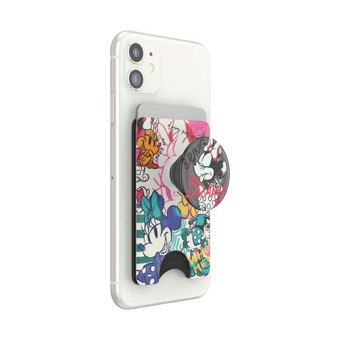 ディズニー お茶目 ミニー ポップウォレット+, PopSockets