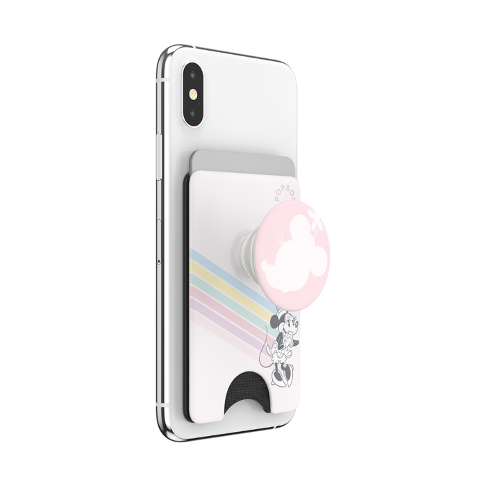 ディズニー 虹に願いを ミニー ポップウォレット+, PopSockets