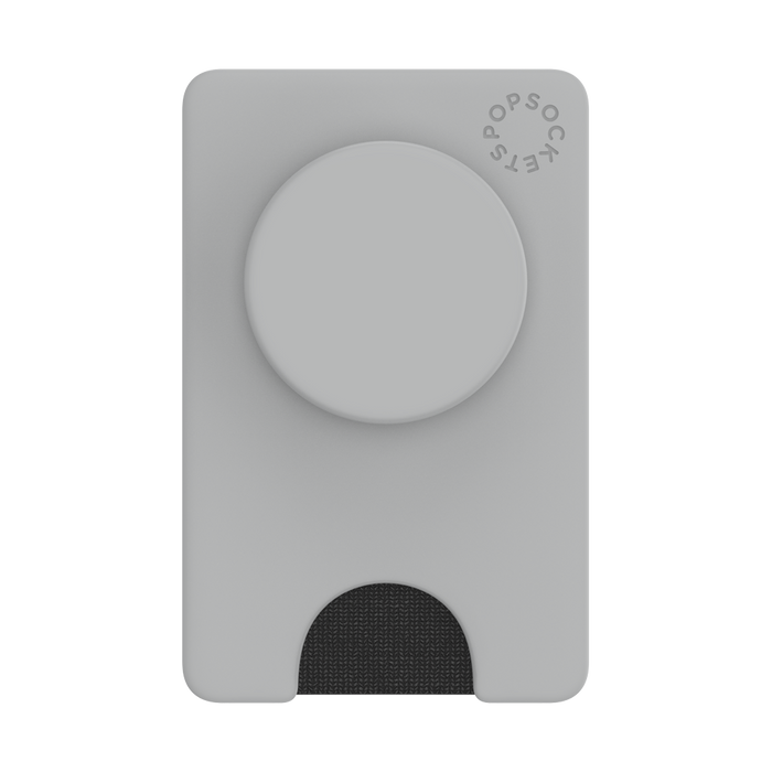 コンクリート グレー ポップウォレット+, PopSockets