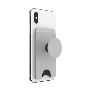 コンクリート グレー ポップウォレット+, PopSockets