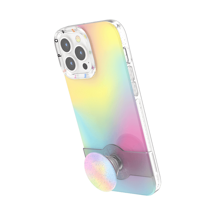 パウダー レインボー ポップケース（iPhone 13 Pro）, PopSockets
