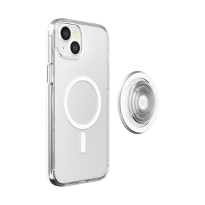 スーパー クリア MagSafe ポップケース（iPhone 15 Plus）, PopSockets