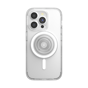 スーパー クリア MagSafe ポップケース（iPhone 15 Pro）, PopSockets