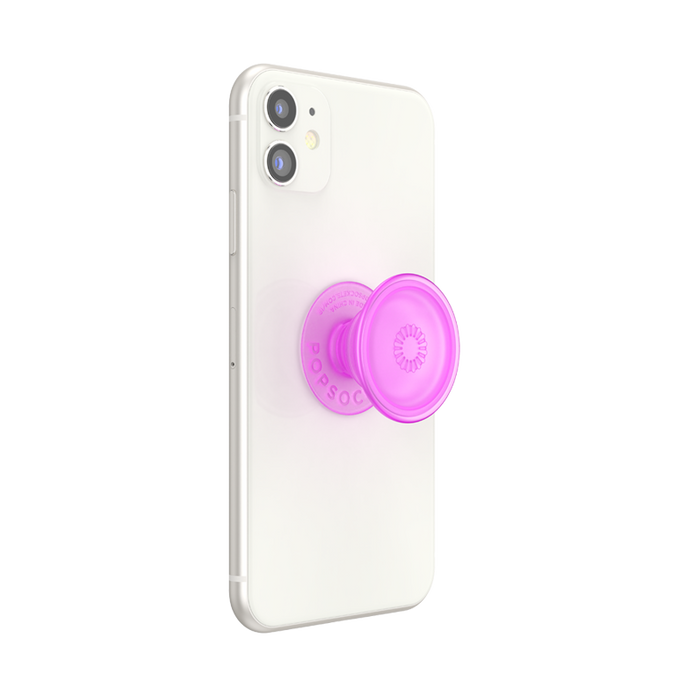コスモスピンク クリア プラント ポップグリップ, PopSockets