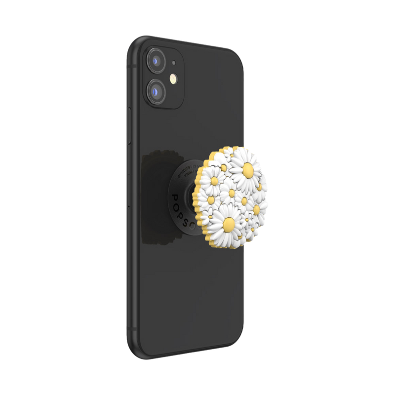 3D ホワイトブーケ ポップグリップ