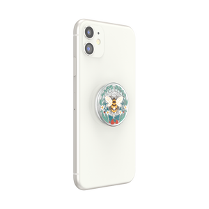 いちご畑のミツバチ クリア プラント ポップグリップ, PopSockets