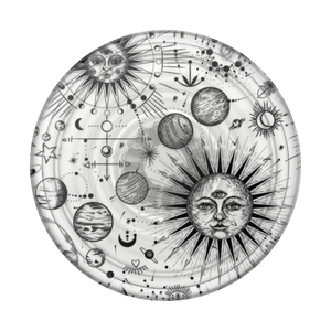 ルネッサンスの太陽 クリア プラント ポップグリップ, PopSockets
