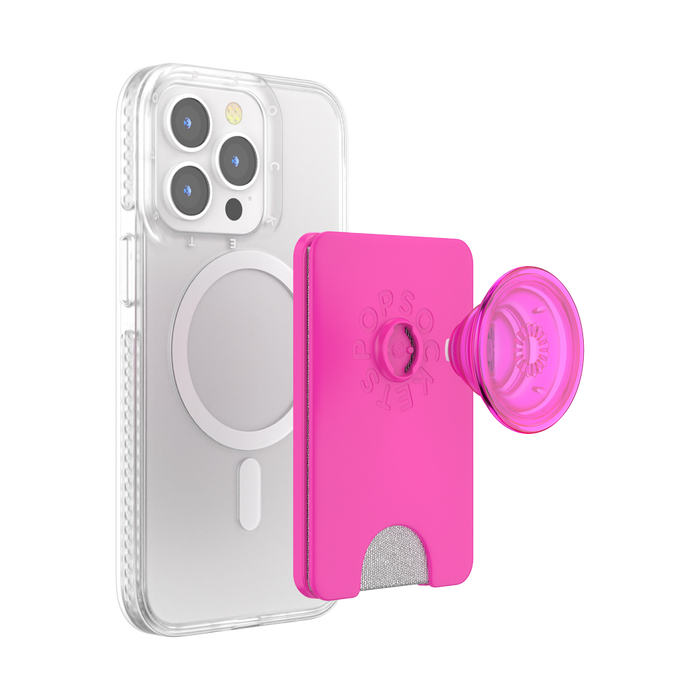 マゼンタ MagSafe ポップウォレット+, PopSockets