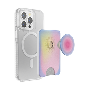 オーロラ レインボー MagSafe ポップウォレット+, PopSockets