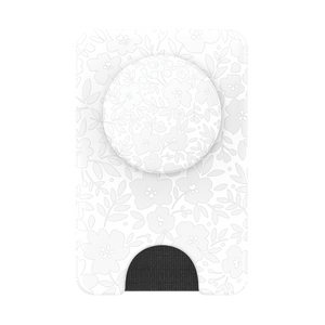 白いお花畑 MagSafe ポップウォレット+, PopSockets