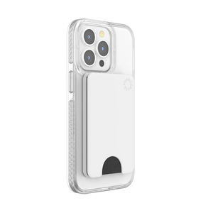 ホワイト MagSafe ポップウォレット, PopSockets