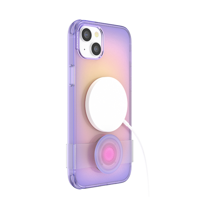 オーロラ レインボー MagSafe ポップケース（iPhone 14 Plus）, PopSockets