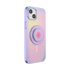 オーロラ レインボー MagSafe ポップケース（iPhone 15 Plus）, PopSockets