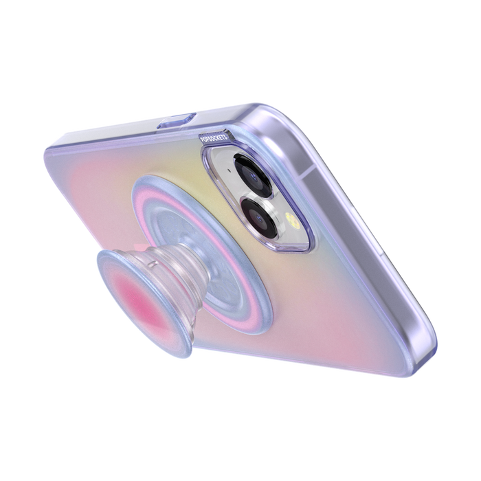 オーロラ レインボー MagSafe ポップケース（iPhone 15 Plus）, PopSockets