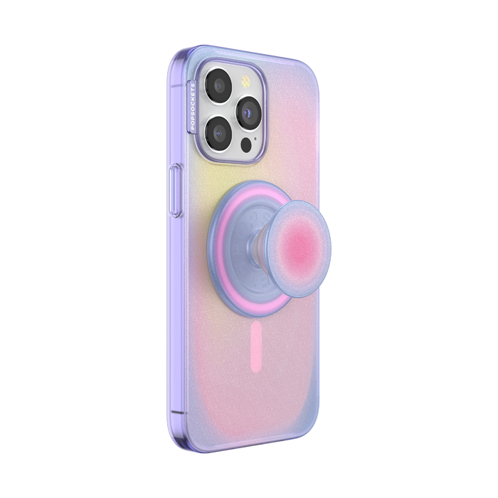 オーロラ レインボー MagSafe ポップケース（iPhone 15 Pro Max）, PopSockets
