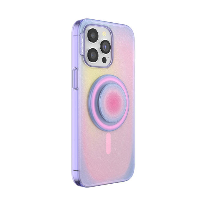 オーロラ レインボー MagSafe ポップケース（iPhone 15 Pro Max）, PopSockets