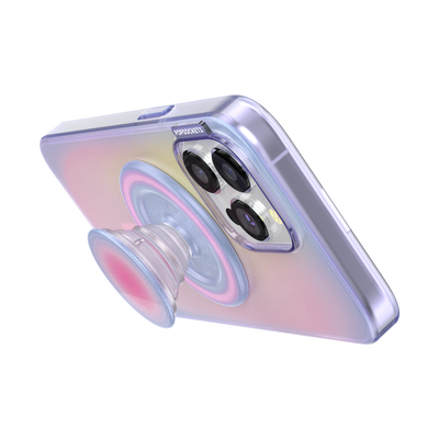 オーロラ レインボー MagSafe ポップケース（iPhone 15 Pro Max）