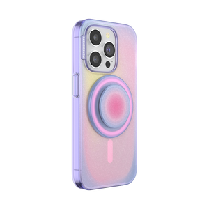 オーロラ レインボー MagSafe ポップケース（iPhone 15 Pro）, PopSockets