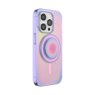 オーロラ レインボー MagSafe ポップケース（iPhone 15 Pro）