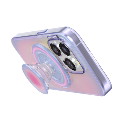 オーロラ レインボー MagSafe ポップケース（iPhone 15 Pro）