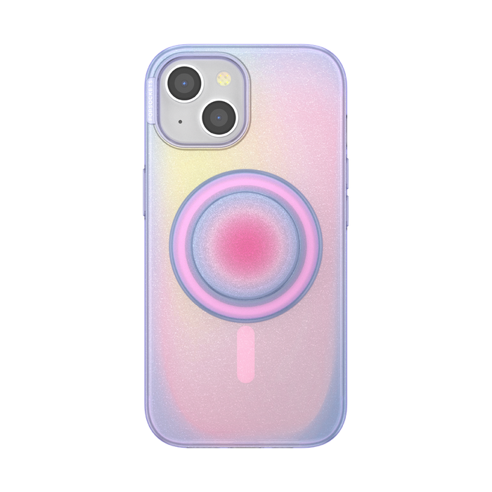 オーロラ レインボーMagSafe ポップケース（iPhone 15）, PopSockets