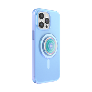 オパール ブルー MagSafe ポップケース（iPhone 15 Pro Max）, PopSockets