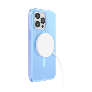 オパール ブルー MagSafe ポップケース（iPhone 15 Pro Max）, PopSockets